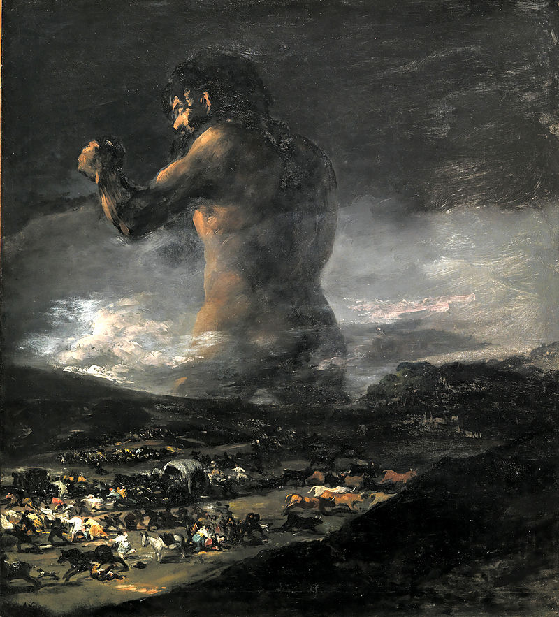 Francisco de Goya: “The 10x developer”, Oil on canvas, 1808-1812