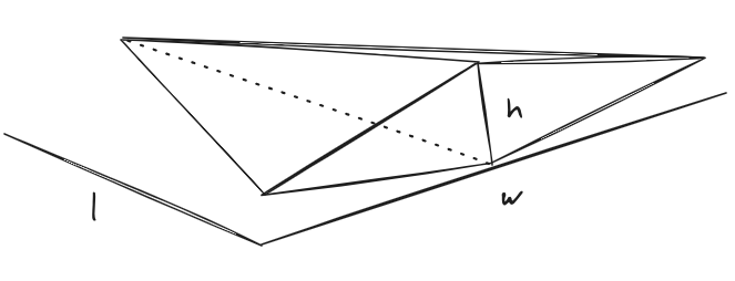Crude low-polygon-like model for an avis æterna.