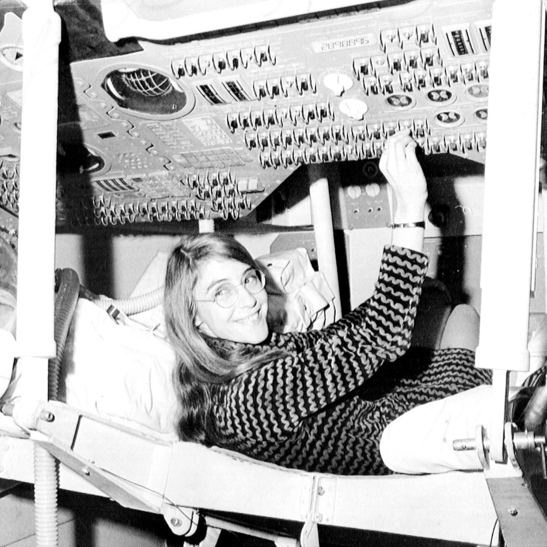 Margaret Hamilton doing some hardcore computing. Source: © NASA | 17/08/2020 | Margaret Hamilton.