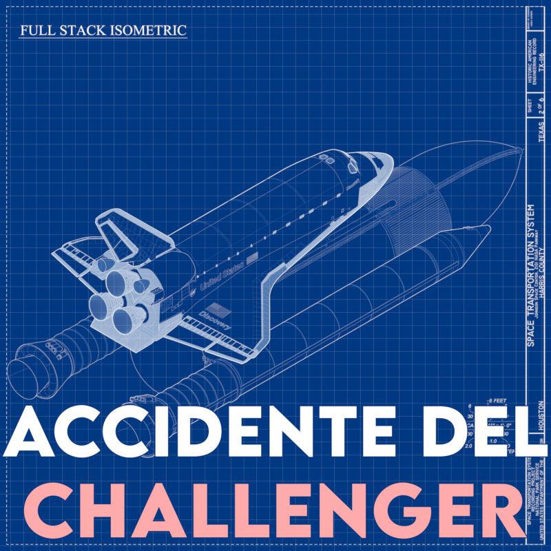 Plano del transbordador espacial Challenger. Fuente: NASA.